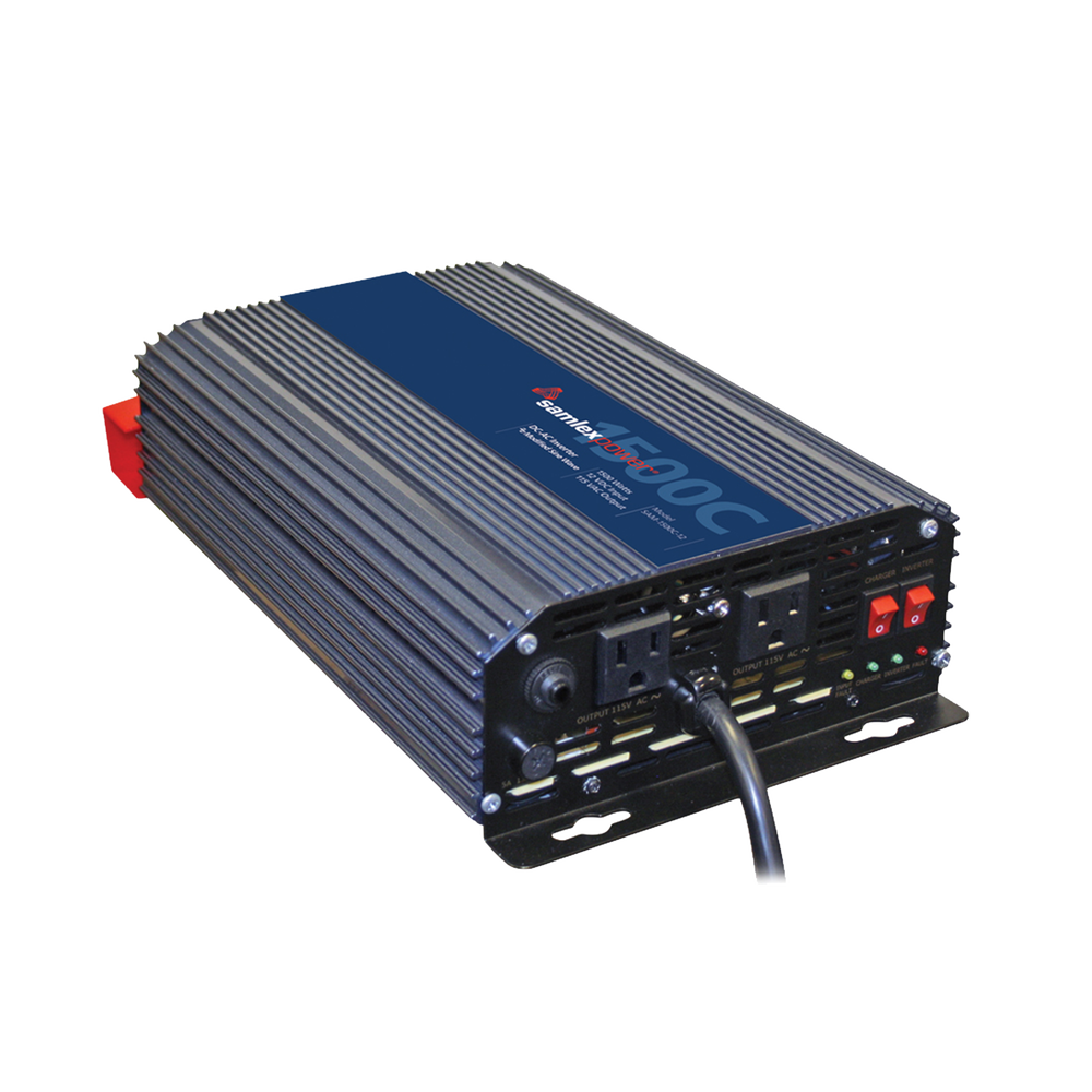 1500W Pure Sine inverter/Charger, 12 VDC input, 115 VAC output, 60 Hz   (Pre-Order)