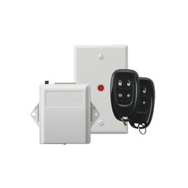 Receptor Universal con conexion directa al Keybus del panel de alarma con relevador auxiliar para abrir puertas de garage o aplicaciones de pulso momentaneo