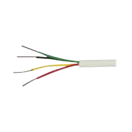 Bobina de 305 metros de alambre , 22 AWG ; 4 Conductores, tipo CM-CL2 Uso INTEMPERIE, de color blanco, para aplicaciones de Alarmas de intrusión / Sistemas de automatización