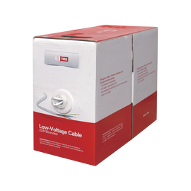 Reel wire 1000 ft, 22 gauge, 6 conductors for applications Alarm / Access Control / Automation / Intercoms and Doorphone