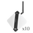 KIT de 10 Comunicadores 3G/4G, Ethernet Y WIFI / Compatible con todas las marcas / Sin costo mensual
