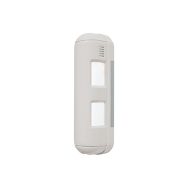 PIR de doble cobertura, ideal para lugares angostos, fachadas o generar bardas virtuales hasta 24 metros
