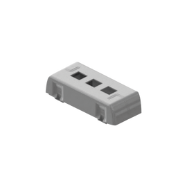 Porta equipamiento linea X Keystone para canaleta DX10000.00