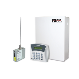 Kit de alarma de 6 zonas con teclado alfanumérico y radio de frecuencia media 480-510Mhz