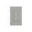 Tapa ciega color gris.