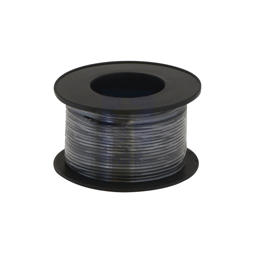 Cable color negro para lazos magenticos, bobina de 500 ft