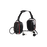 Audifonos inteligentes de diadema detrás de la cabeza (Intrinsecamente seguro) con doble protección de ruido para Radios Kenwood NX200G/300G