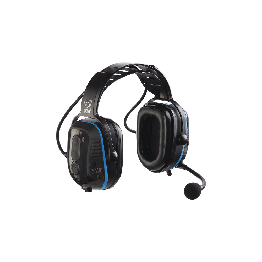 Audífonos inteligentes de diadema de uso rudo con filtrado de ruido, con bluetooth, comunicación de corto alcance, no IS para radios de 2 vías Digitales y Análogos