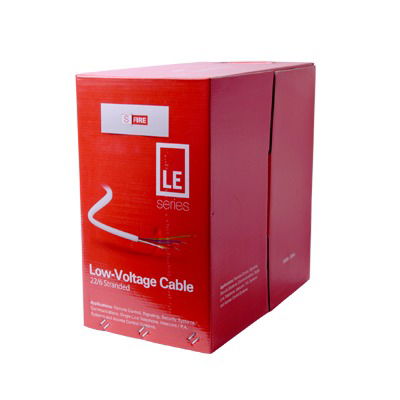 Bobina de 305 metros de cable, 22 AWG, 6 conductores, tipo CCA de color blanco, para aplicaciones en alarmas de intrusión/Control de Acceso/Automatización/ Interfonos y TV porteros. Bobina de 305 metros de cable, 22 AWG, 6 conductores, tipo CCA de color blanco, para aplicaciones en alarmas de intrusión/Control de Acceso/Automatización/ Interfonos y TV porteros.