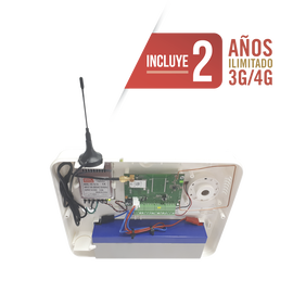Panel de Alarma Cloud / 2 Años 3G/4G Ilimitado Incluido  / 32 Zonas Inalámbricas / 8 Zonas Cableadas / Programación 100% vía WEB y APP gratuita.