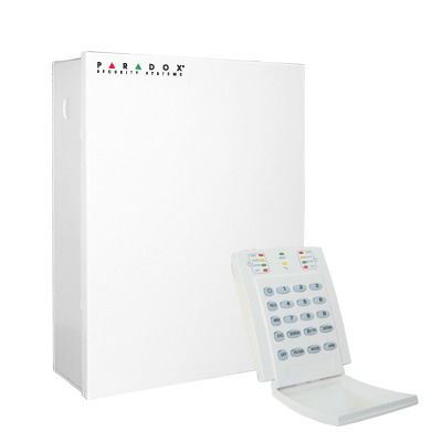 5 to 32 Zones Panel with Built-in Wireless Receiver, Supports Wired Expansion, Supplied with LED Keypad and Standard Enclosure