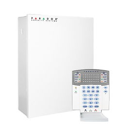 Hybrid Panel of 8 to 32 Zones Maximum, Capable of Wired and Wireless Expansion, Supplied with LED Keypad Standard Enclosure