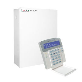 Panel of 5 to 32 Zones with Wireless Built-in Receiver, Accepts Wired Expansion, Supplied with LED Keypad and Standard Enclosure