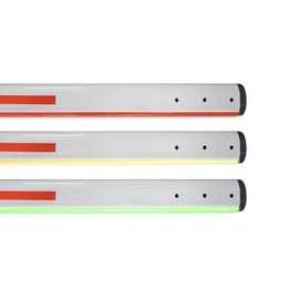 Mástil recto iluminación LED  ROJO/VERDE de 5 metros compatible con barreras Industrial By AccessPRO