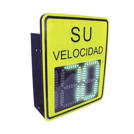 Radar Medidor de Velocidad de 3 Dígitos / Salida de Relevador / Bluetooth / Detección de Exceso de Velocidad / Integración  con Cámara.