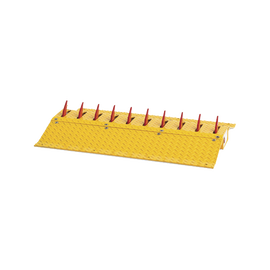 Picos poncha llantas autónomo / No requiere barrera vehicular / Para delimintar dirección de tráfico vehicular / Compatible con 1601-088 / Mide 90cm (3ft) / Fácil instalación de sobreponer