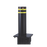 Pilona o Bolardo Neumático / 100% Acero, Pintura Negra para Exterior / Alta Velocidad / 275MM Diámetro