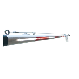 Mástil iluminado de 8.2 metros compatible con barrera 1602