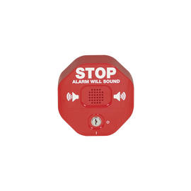 Anunciador Audible Inalámbrico para Salida de Emergencia, Texto en Inglés