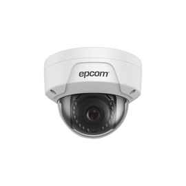 EPCOM CAMARA IP DOME  XD21H DOME 2MP L2.8mm 98FT IR H.265 IP67 IK10 POE 12VCD