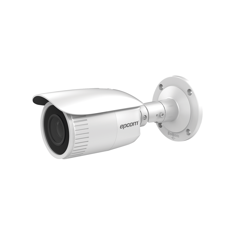 2 MP IP Bullet Camera / 2.8 to 12 mm Motorized Lens / IP67 / 98 ft IR / H.265+