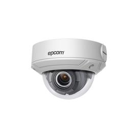 5 MP IP Dome  / 2.8 to 12 mm motorized lens / IP67 / WDR 120dB / 98 ft IR / H.265+