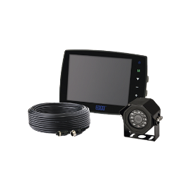 Sistema de cámara y monitor con pantalla táctil