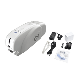 Kit PVC card printer SMART30 Double Side, Ribbon, PVC Card and Software