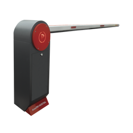 Barrera Vehicular / Brazo de 5.5 m / Incluye Brazo Iluminado / Diseño Elegante / Serie INDUSTRIAL