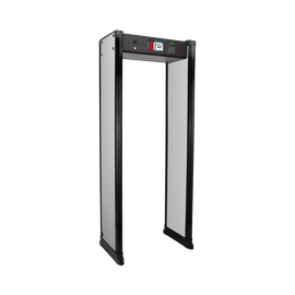 Arco Detector de Metales, 2 Zonas con Base para Fijarse al Piso, Display de ubicación de metal