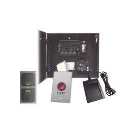 Access Control 2 Door Kit, 1 C3200 panel, 1 CR10E, 2 KR500E, 2 PTE-1, 50 Proximity (Clamshell) cards