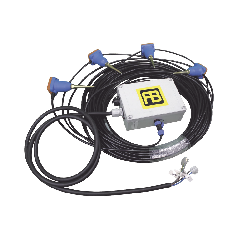 SEISMO/Sistema de Seguridad Perimetral/ Instalación SUBTERRANEA/ Plug & Play/ 4 Detectores y hasta 40 metros de protección/ Salida de contacto seco / Caja IP67 / Incluye Software de Calibración / Integrable a un sistema de alarma