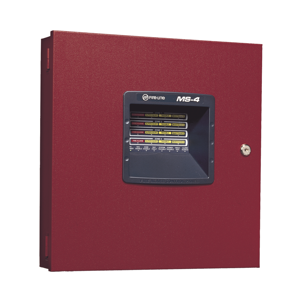 Conventional Fire Detection System in 4 Zones