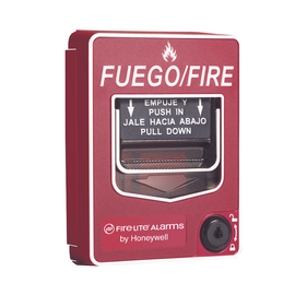 Emergency Addressable Manual Pull Station with Double Action, Spanish Text
