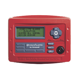 Serial Annunciator for Fire-Lite Addressable Panels, Red Color