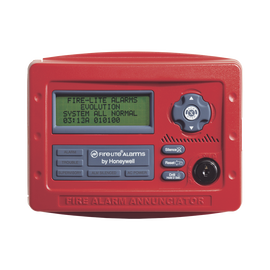 Serial Annunciator for Fire-Lite Addressable Panels, Red Color