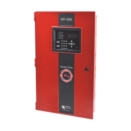 Analog Adressable Fire Panel with - Communication Loop Expandable to 8, 127 SD Points per Loop or 198 IDP Points pero Loopr (99 detectors/99 moduels), 6 Flexput. Requieres Programming Software.