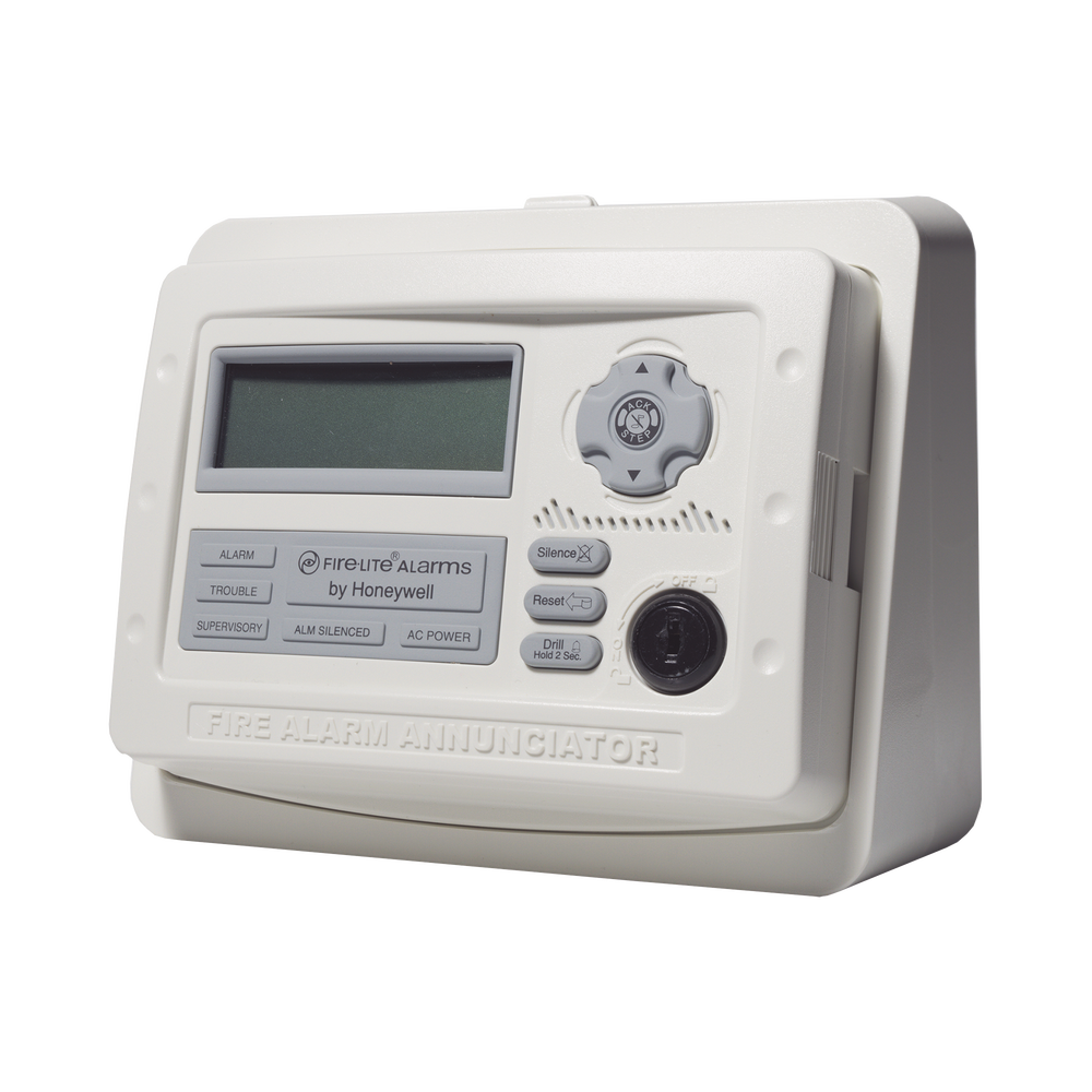 Serial Annunciator for Fire-Lite Addressable Panels, White Color