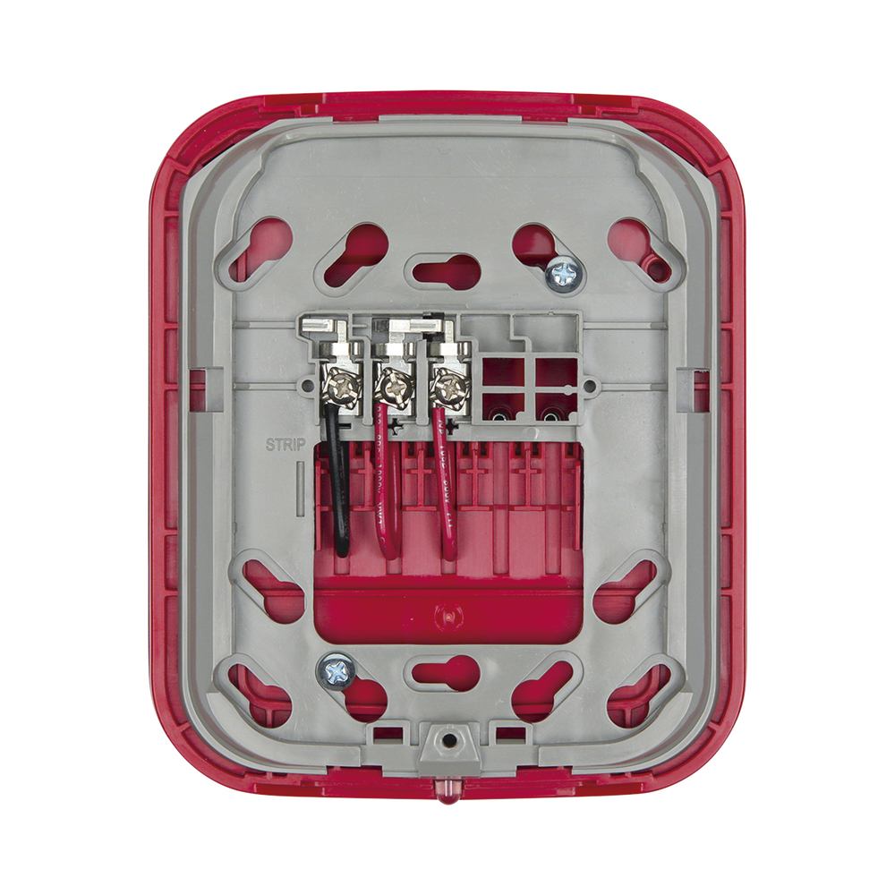 Wireless Addressable A/V Wall Base Red Color