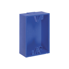Caja de Montaje Color Azul para Botones de Emergencia STI
