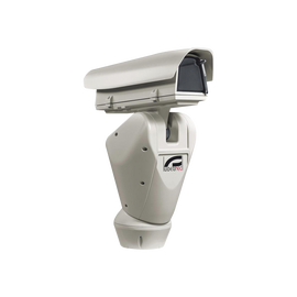 Cámara IP PTZ Punta de Poste con 18X de Zoom, 2 Megapixeles,  con Limpia Parabrisas para Exterior. 120Vca