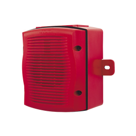 Bocina para Exterior, Montaje en Pared, Color Rojo