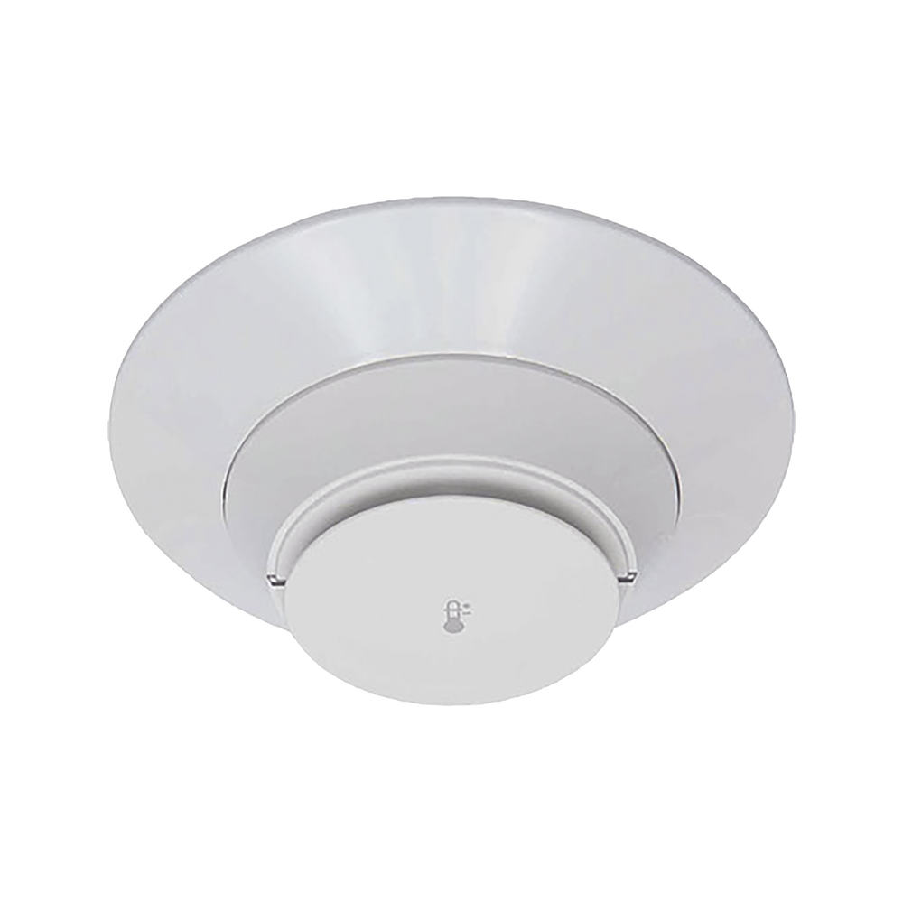 White Color Addressable High Heat Detector for Use with Fire-lite Addressable Panels