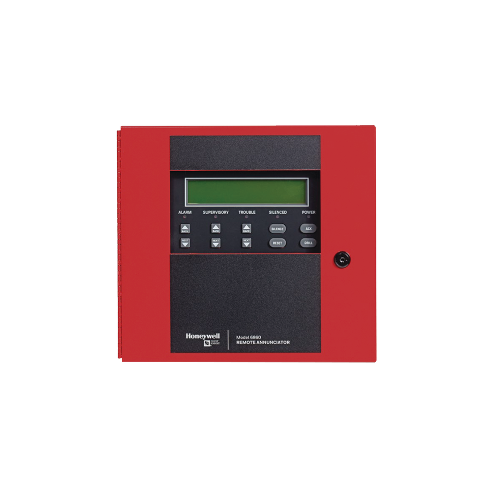 Remote Annunciator 4X40 characters with 4 function keys for Silent Knight Series 6000 panels
