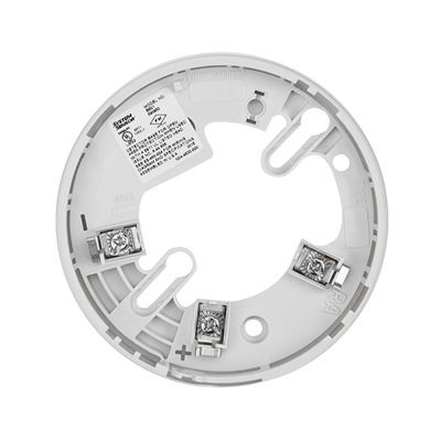Base de 4 pulgadas para detectores IDP y SK, Color Marfil