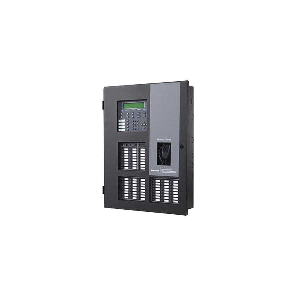 Fire detection panel for 2100 Points in any combination and Emergency Communication System(159 SK or IDP sensors/159 SK or IDP modules per SLC) 220 VAC Nominal voltage