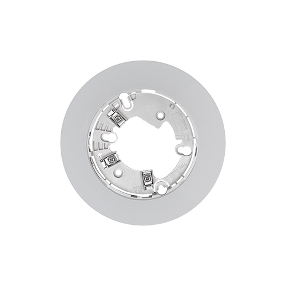 6 Inches Flanged Mounting Base, for New IDP-W detectors, White Color, 10 Pieces Package