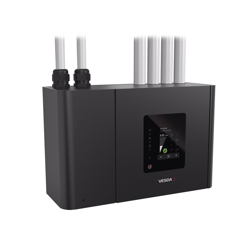 VESDA aspirating smoke detector for up to square meters and 560 mete of pipe lenght