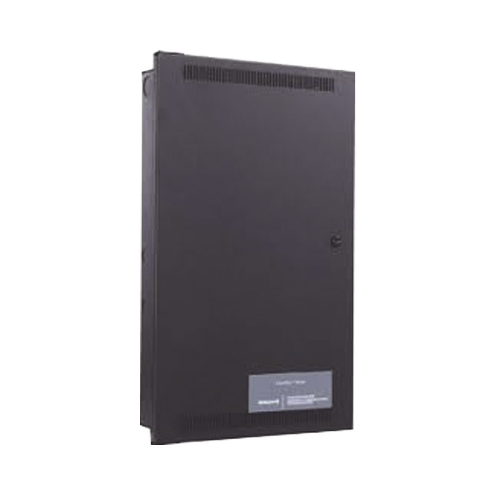 Intelligent 50 Watt Dual Channel Amplifier with Optional Backup, Black Cabinet