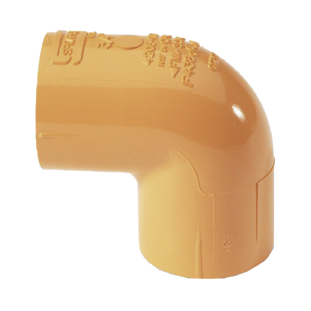 90 Degree Elbow for ¾ ” Tubing / for VESDA Aspirating Smoke Detectors / Box of 20 Pieces
